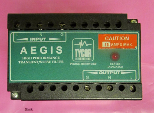EATON CUTLER HAMMER AEGIS TYCOR High Performance Filter 15 Amp 120V AGS 120 15 X