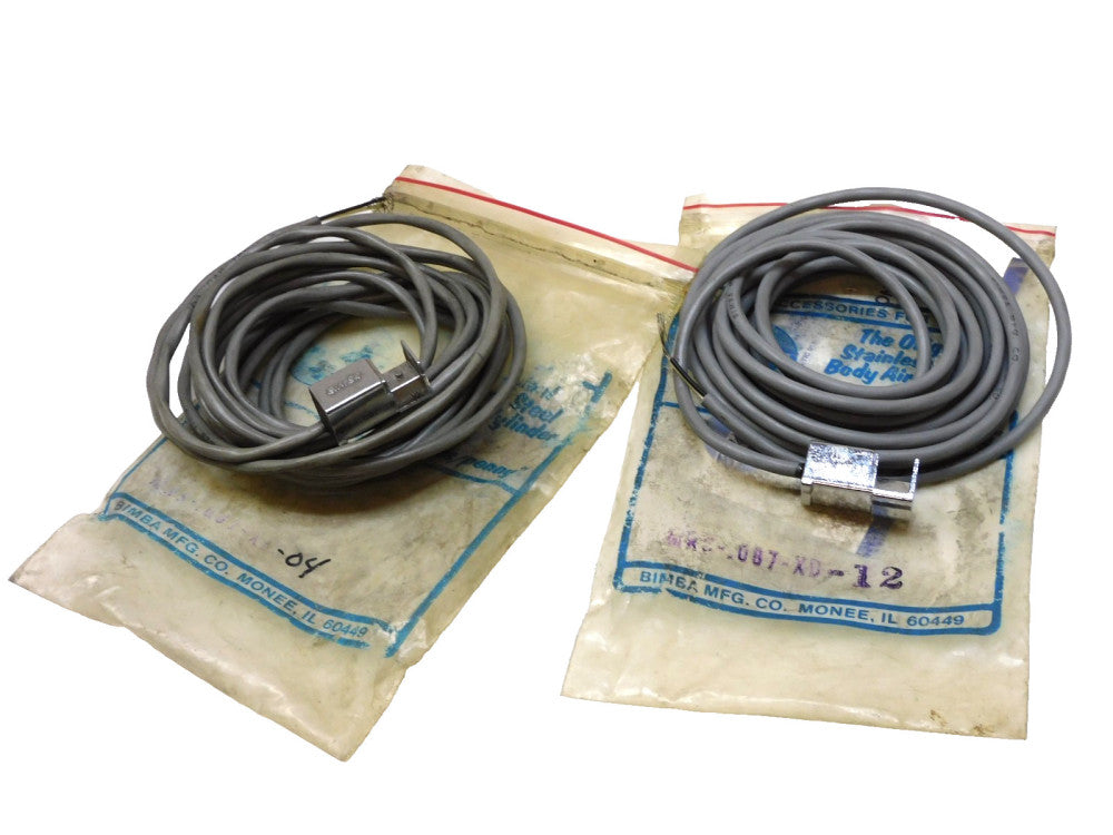 Bimba Magnetic Reed Position Switch Sensor MRS-.087-XB LOT OF 2