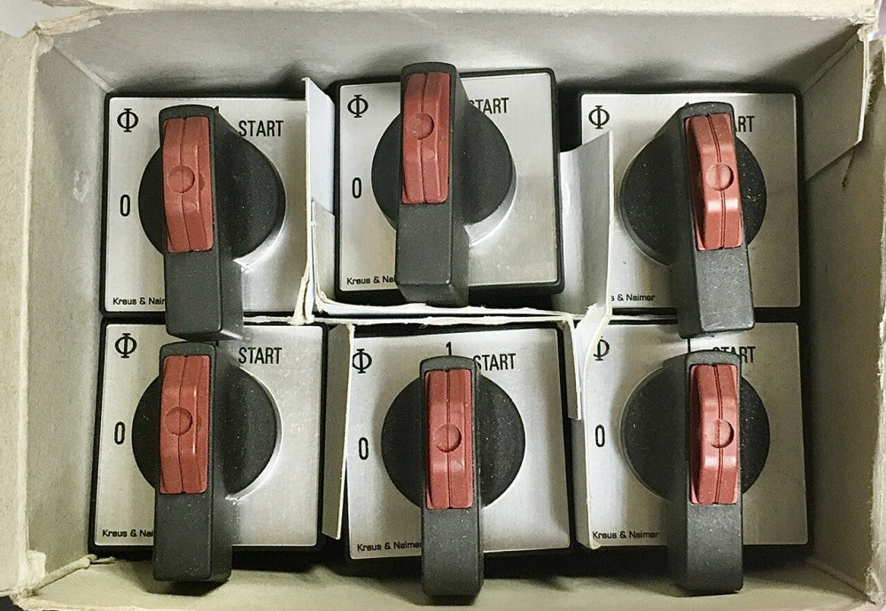KRAUS & NAIMER AT18Q38589/200 One Pos. Momentary Start Selector Switch