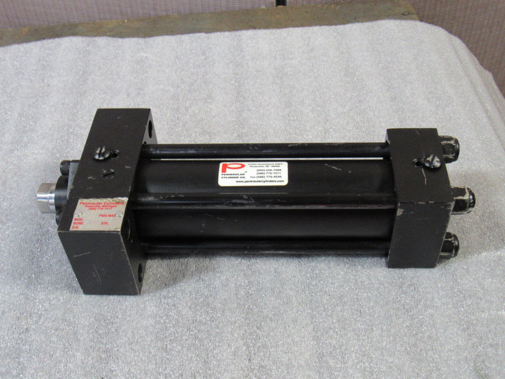 New Peninsular Hydraulic Cylinder HP28200A 3000PSIG 6"Stroke 2"Bore
