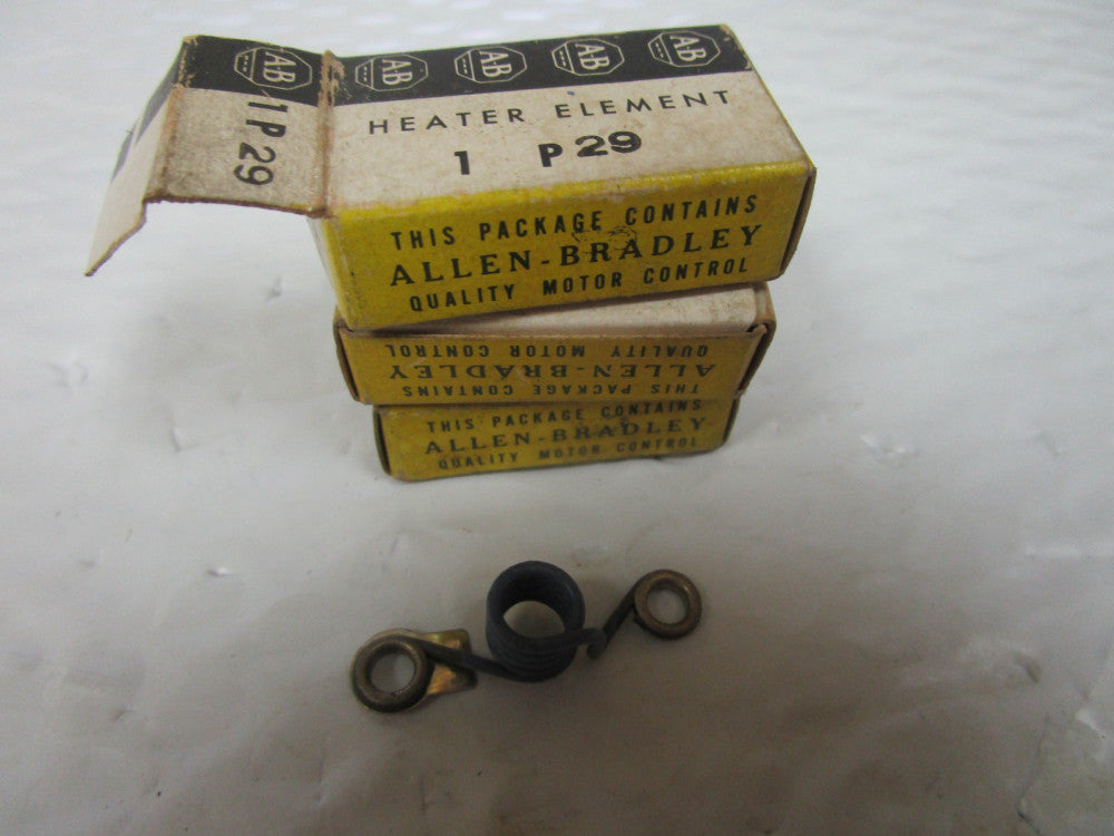 NEW LOT OF 3 ALLEN BRADLEY P29 HEATER ELEMENT