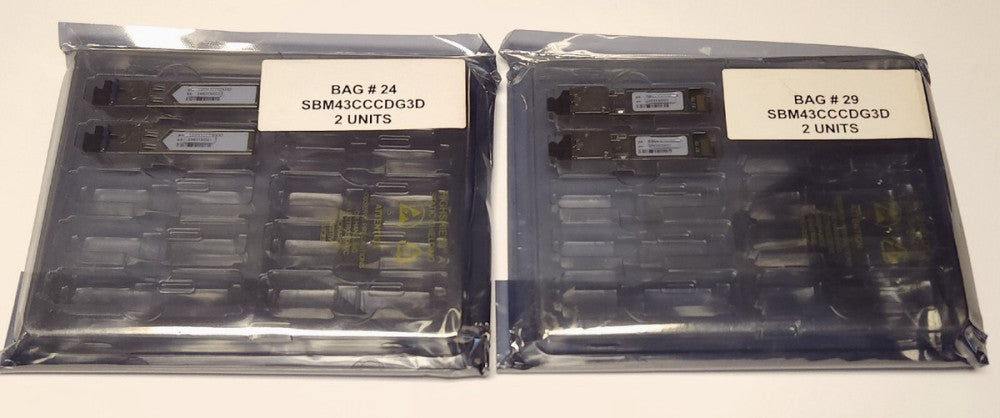 LOT OF 4 SEALED HILINK GPON OLT SBM43CCCDG3D Single Fiber Transceiver Module