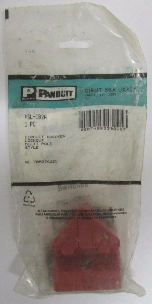 PANDUIT PSL CB2A Multiple Duplex Curcuit Breaker Lockout 