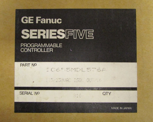 GE FANUC IC655MDL576A Series Five Output Module