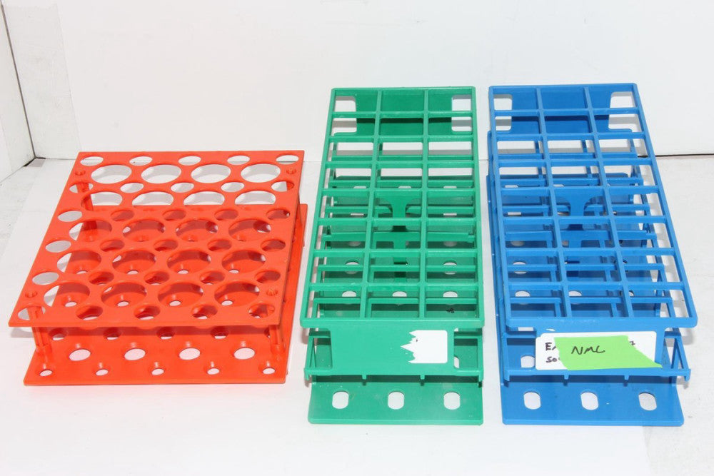 ASSORTED TEST TUBE RACKS 20 Pieces