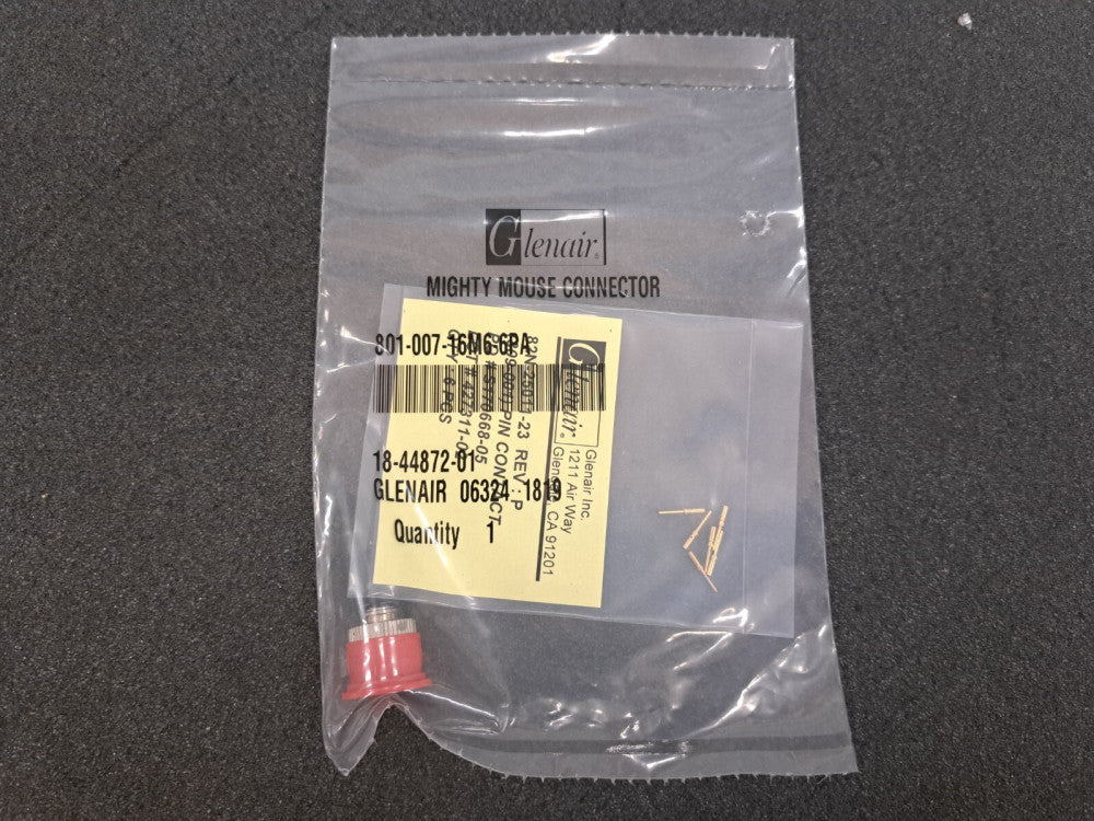 New, Glenair, 801-007-16M6-6PA, Circular MIL Spec Connector MIGHTY MOUSE CONNECT
