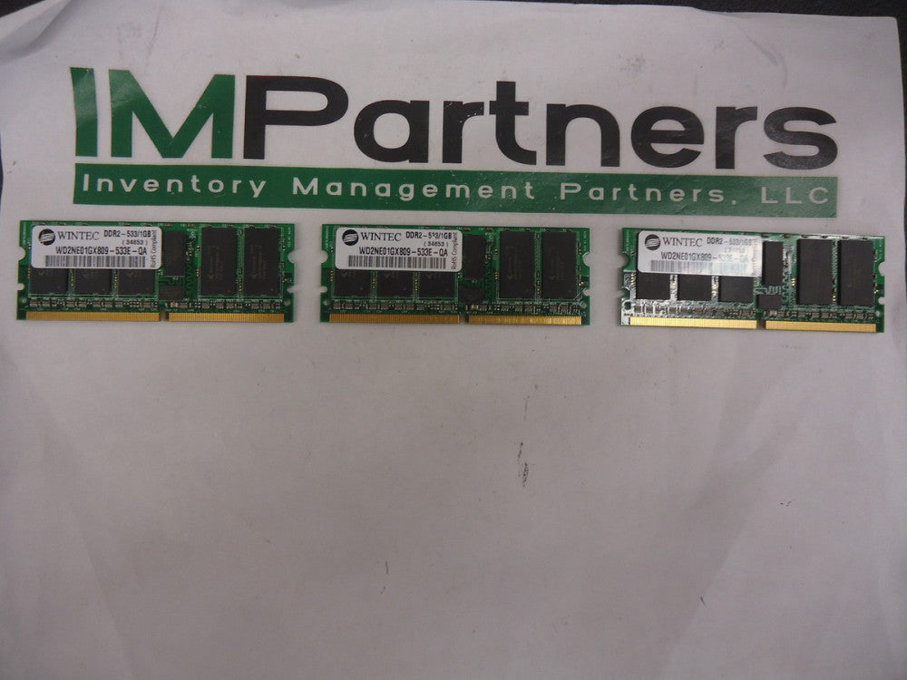 WD2NE01GX809-533E-QA, Wintec, Memory Mod; DDR-2 533-1GB, BRAND NEW!