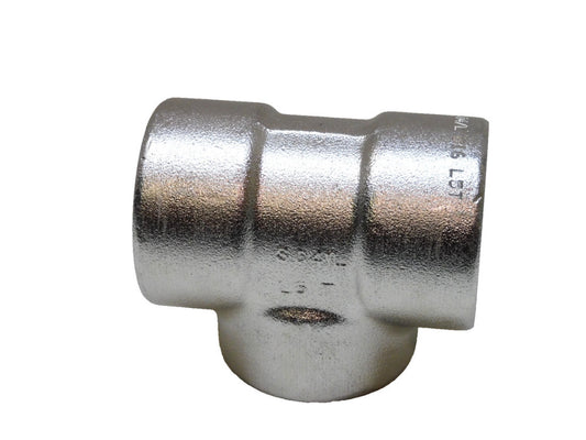 Penn 304 Stainless Tee 1-1/2" Socket Weld 6M 6000lb L5T