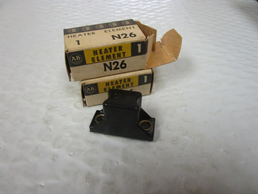 NEW LOT OF 2 ALLEN BRADLEY N26 HEATER ELEMENT