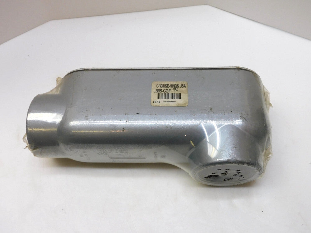 CROUSE-HINDS 2" CONDUIT BODY LB65-CGF