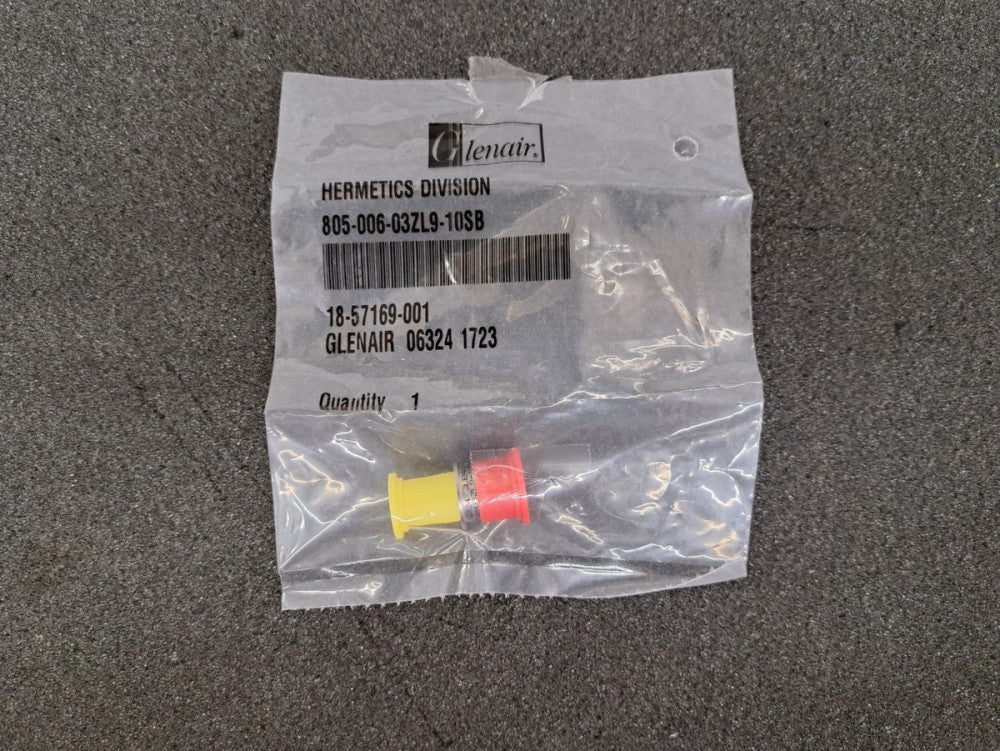 New, Glenair, 805-006-03ZL9-10SB, Triple-Start Mighty Mouse Circular Connector