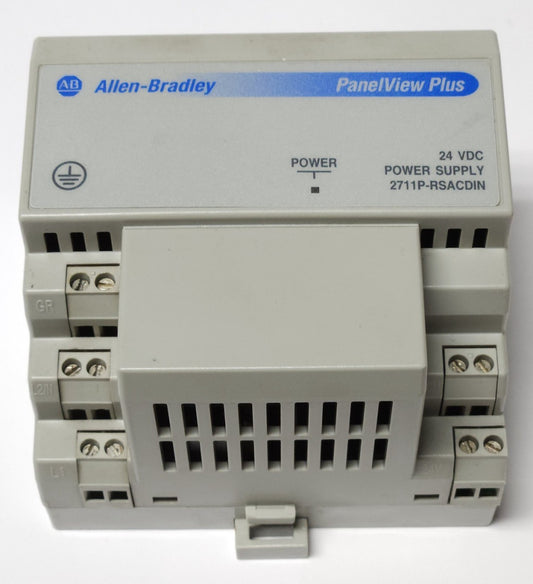 ALLEN BRADLEY 2711P RSACDIN PanelView Plus Din Rail Mount 24 VDC Power Supply 