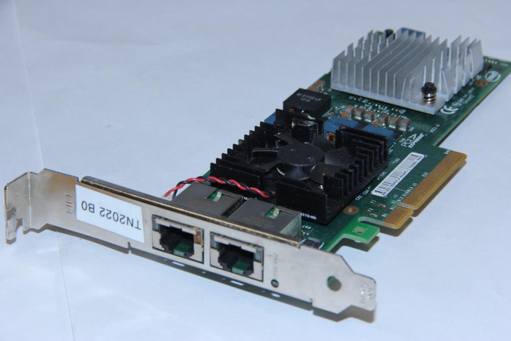 DELL 0J031P X520-T2 10Gb/s Dual Port Network Adapter with Full Size Bracket