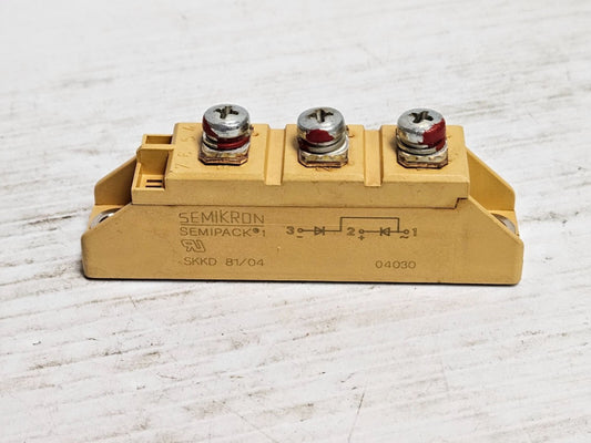 SEMIKRON RECTIFIER MODULE SKKD 81/04 SKKD8104 - USED