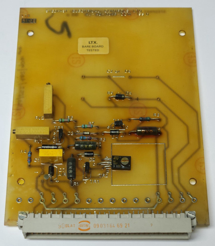 DAVIS DERBY STEDFAST ELECTRICAL CONTROLS AL A2 0249 CCM ISS D Relay PC Board