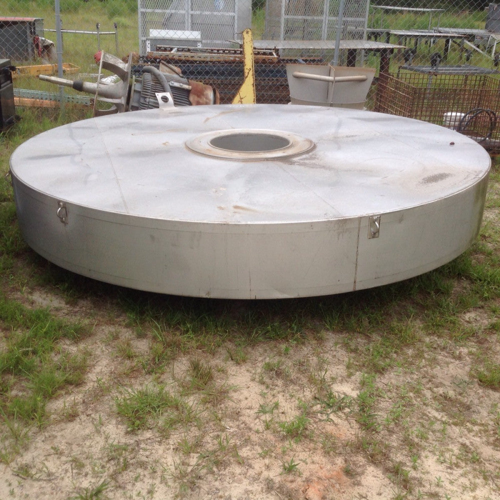 Pond Areator, Stainless Steel Float 9' 6" Diameter, 60 Hp Motor, 19" Impeller