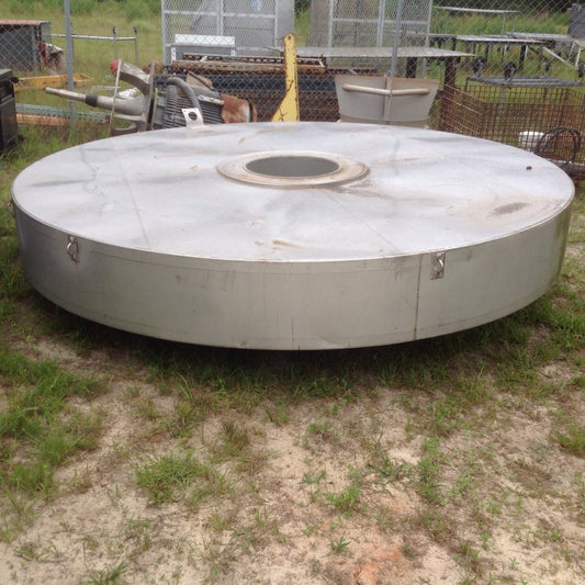 Pond Areator, Stainless Steel Float 9' 6" Diameter, 60 Hp Motor, 19" Impeller