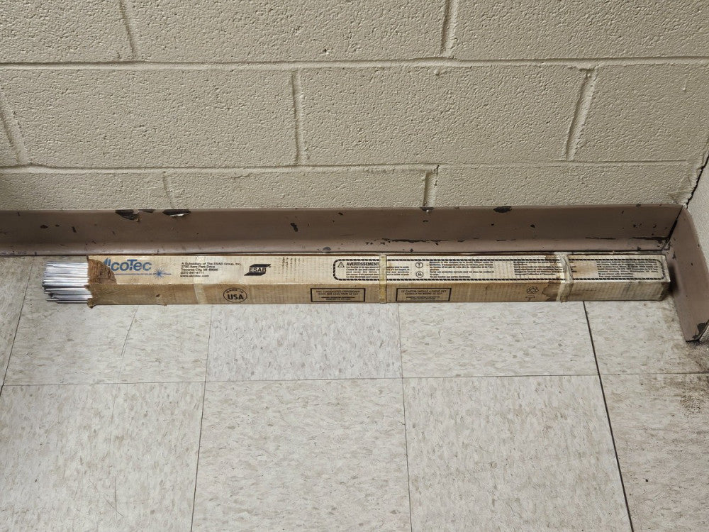183Pcs 7.11Lbs Alcotec ER5356 Welding Rod 1/8" X 36" New