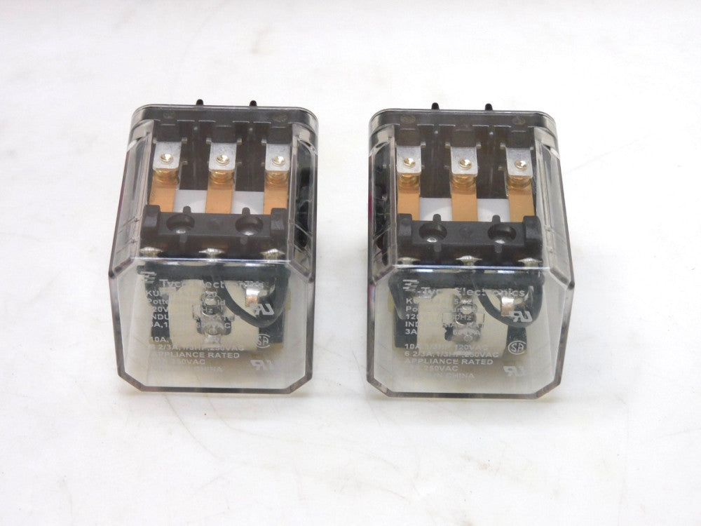 Potter & Brumfield Tyco Electronics KUP-14A15-120 Relay 120v Lot of 2