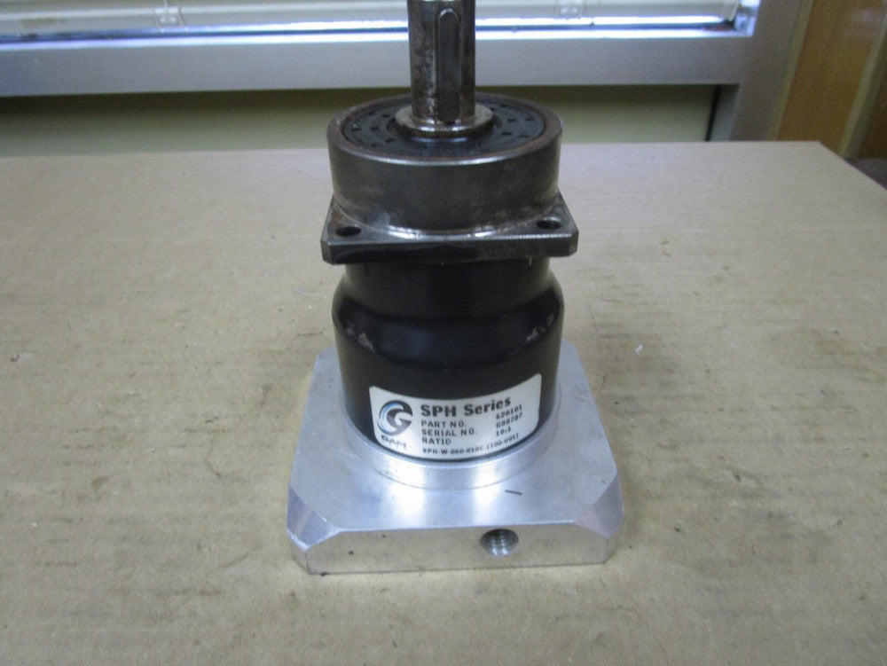 GAM SPH SERIES GEAR REDUCER SPH-W-060-010C-100-U01 RATIO 10:1
