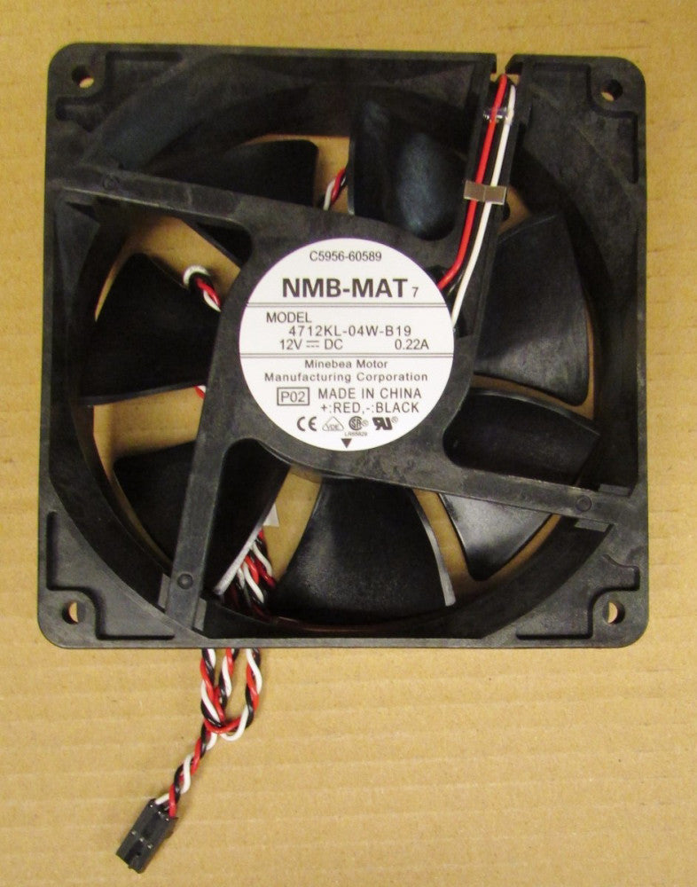 MINEBEA MOTSUSHITA NMB Model 4712KL 04W B19 NMB-MAT 12VDC 120MM Low Flow Fan