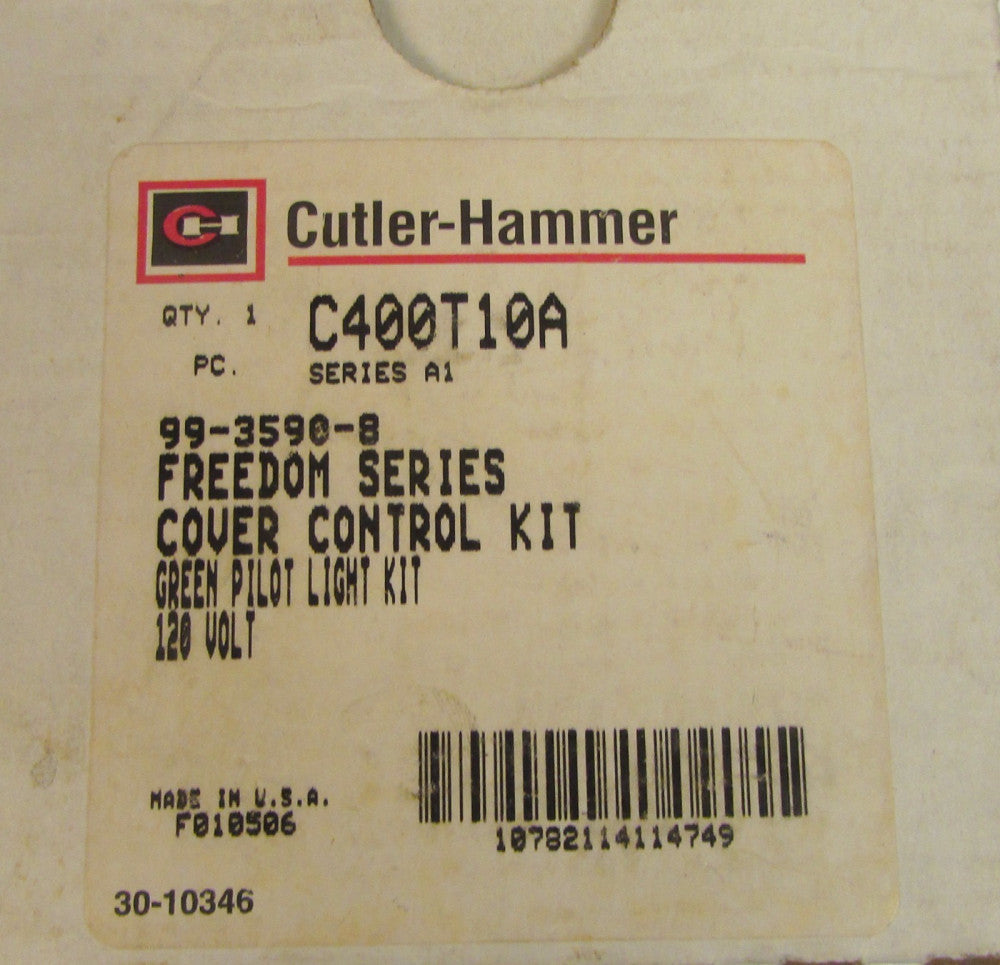 EATON CUTLER HAMMER C400T10A 120 V Green Indicating Pilot Light 99 3590 8