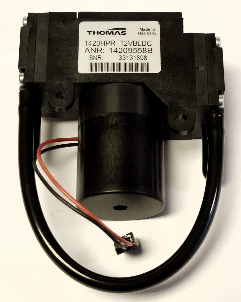 THOMAS 140HPR 12VBLDC DIAPHRAGM Vacuum PUMP ANR:14209558B 12 VDC