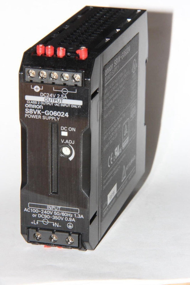 OMRON S8VK-G06024 DIN Rail Mount 24V 2.5A  Power Supply