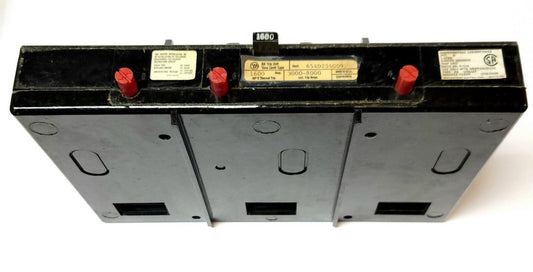CUTLER HAMMER WESTINGHOUSE PB31600T Type PB Breaker 1600 AMP TRIP Unit 654D254G0