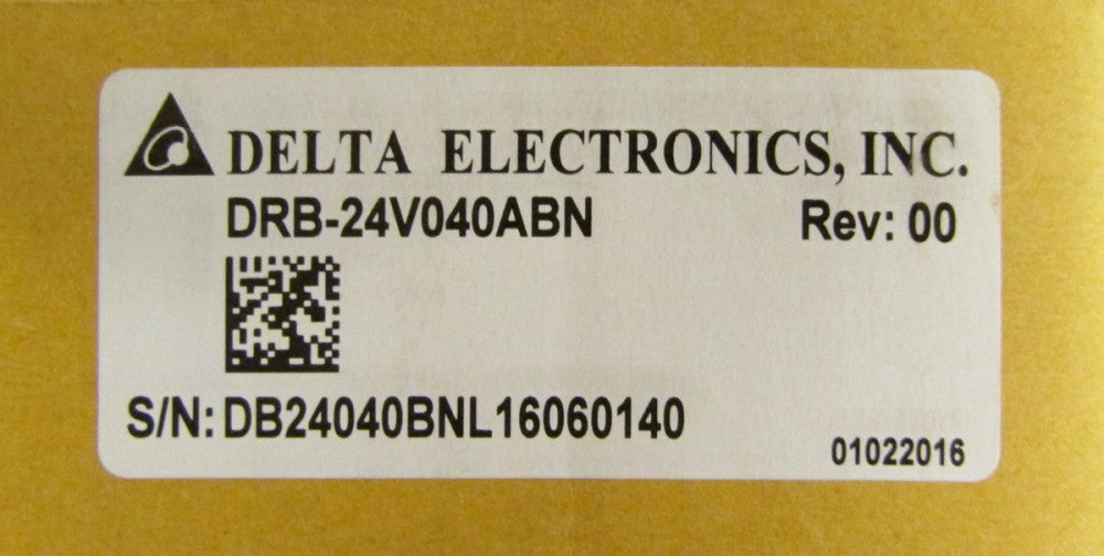 DELTA ELECTRONICS DRB 24V040ABN 24V 40 Amp CLIQ Buffer Module