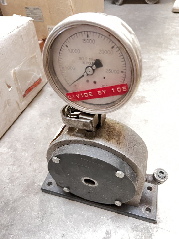 Skidmore Wilhelm Model J Portable Bolt-Tension Calibrator Torque Tester