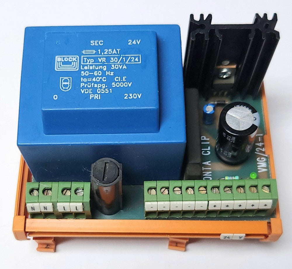 CONTA CLIP VMG/24-1 Power Supply Module Input 230 VAC Output 24 Volt VMG 24 1