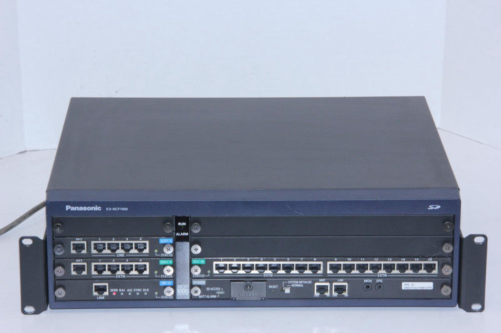 PANASONIC KX-NCP1000 Hybrid IP-PBX Telephone System with 5 Modules