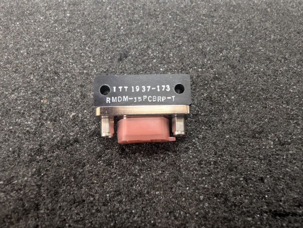 New, ITT Cannon, RMDM-15PCBRP-T, MICRO 15 PIN CBR PCB .050 NI
