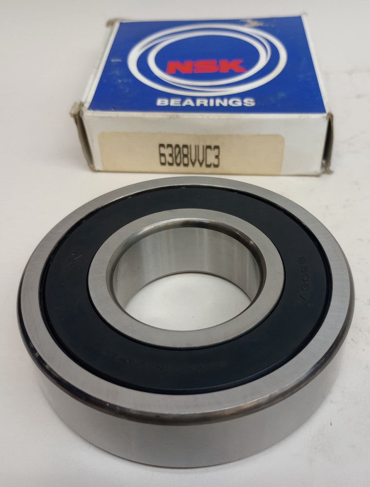 NSK 6308VVC3 Ball Bearing Deep Groove 40 x 90 x 23mm 6308-VV-C3 Double Sealed