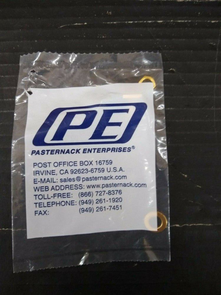 New, Pasternack, PE44211, SMA Female Bulkhead Mount Connector Solder Attachment
