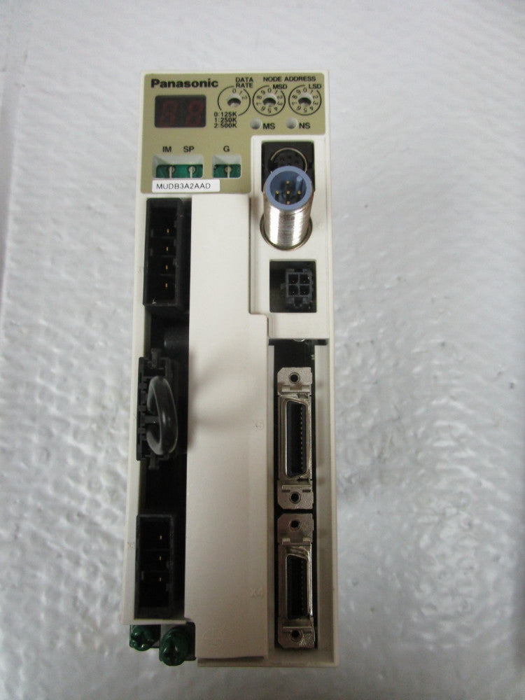 Panasonic AC Servo Drive MUDB3A2AAD 200/240 VAC 1PH 90W WATT