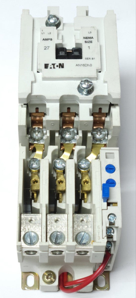 EATON CUTLER HAMMER AN16DN0AB 120 VAC Size 1 AN16DN0 Starter 27 AMP