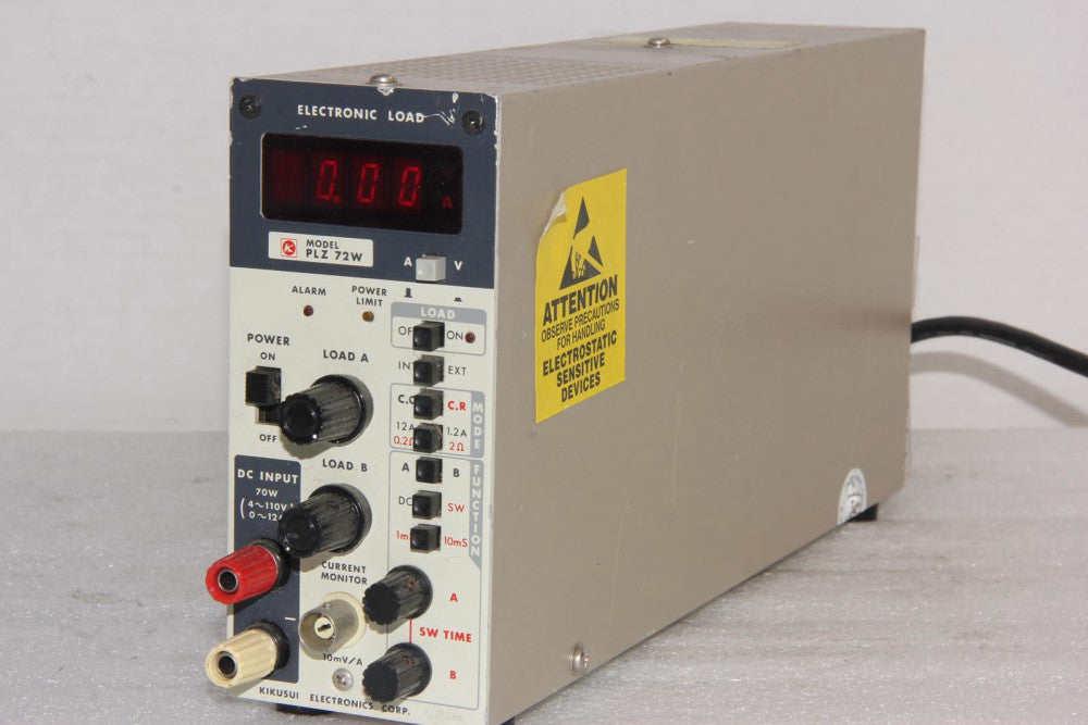 KIKUSUI PLZ 72W Electronic Load