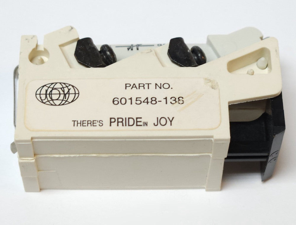 EATON CUTLER HAMMER JOY 601548 138 J1C 2 NO 2 NC Coil Clearing Auxiliary Contact