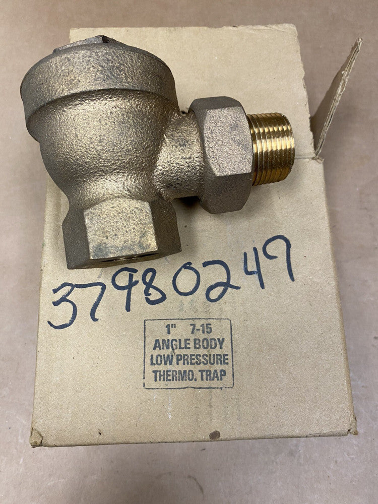 Sterling 715 Angle Body 1" Low Pressure Thermostatic Radiator Trap Unused