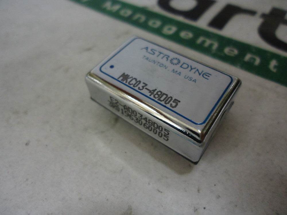 MKC03-48D05, Astrodyne, 3W, DC/DC Converter REG/ISO, BRAND NEW!