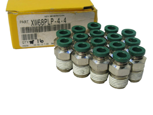 Parker XW68PLP 1/4" Connector  (New - Box of 16)