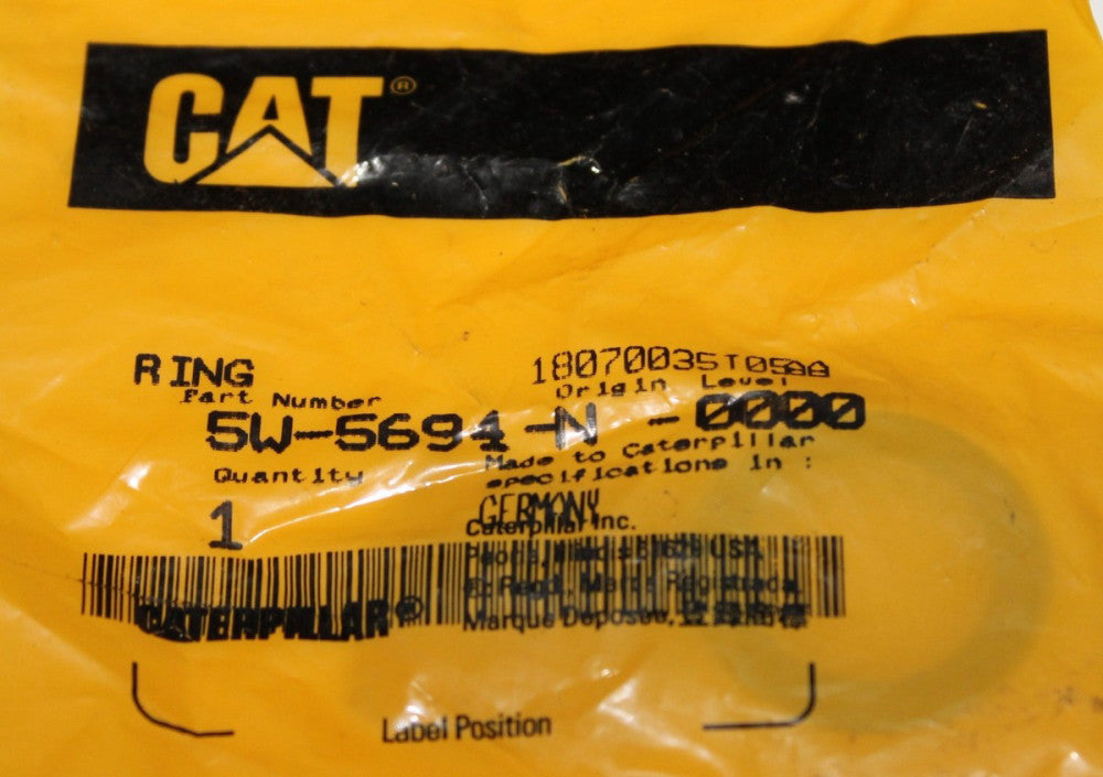 CATERPILLAR CAT Metal Ring Seal Assembly 5W 5694 N 0000
