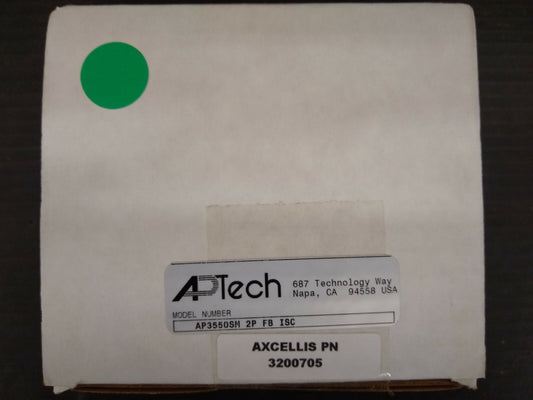 New, AP Tech, AP3550SM-2P-FB-ISC, Valve, 1/4" Pneu, SS 10 Ra, Vac-250 PSIG