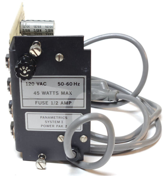 PANAMETRICS 705 137 02 7030649 System I 120 VDC Power Pack 2 Power Supply Module