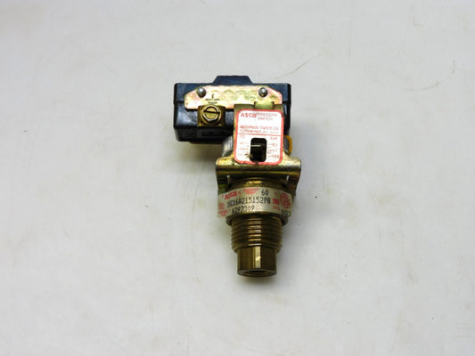 ASCO XHC16A21515298 MINIATURE PRESSURE SWITCH 80-200PSI