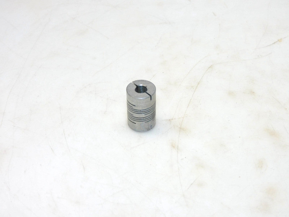 NO NAME ALUMINUM HELICAL COUPLING 5MM X 5MM ID 12MM OD 18MM L