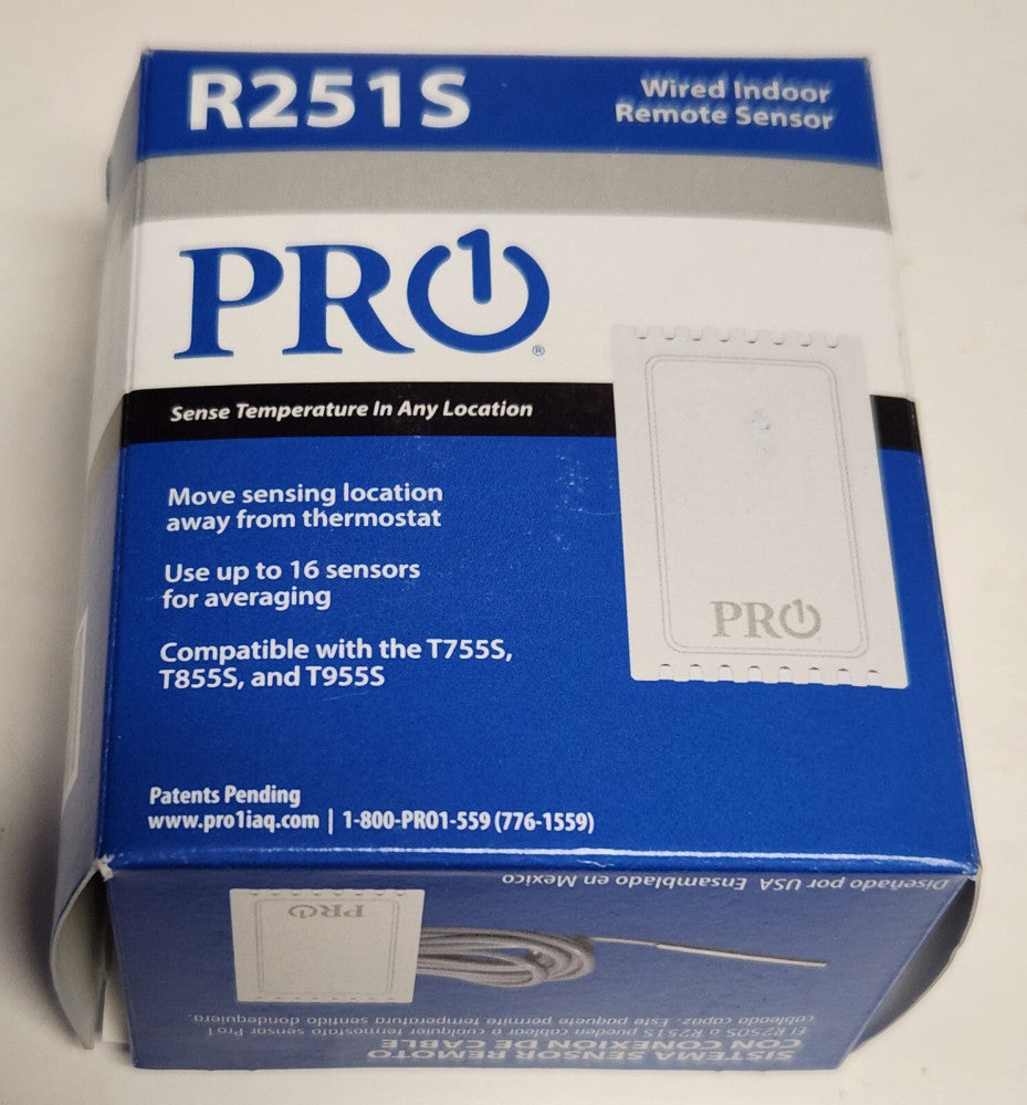 PRO1 PRO 1 R251S Wired Remote Sensor System Temperature Sensor For T755S T855S