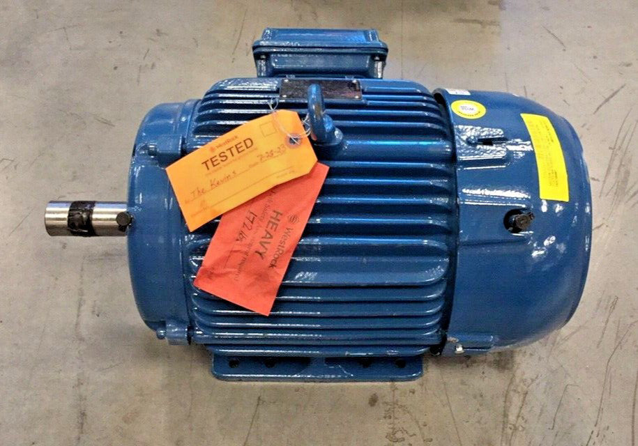 WEG 12376409 Used Electric Motor 00312ST3QIE213TC-W22 3ph 3hp 460V 1170rpm213/5T